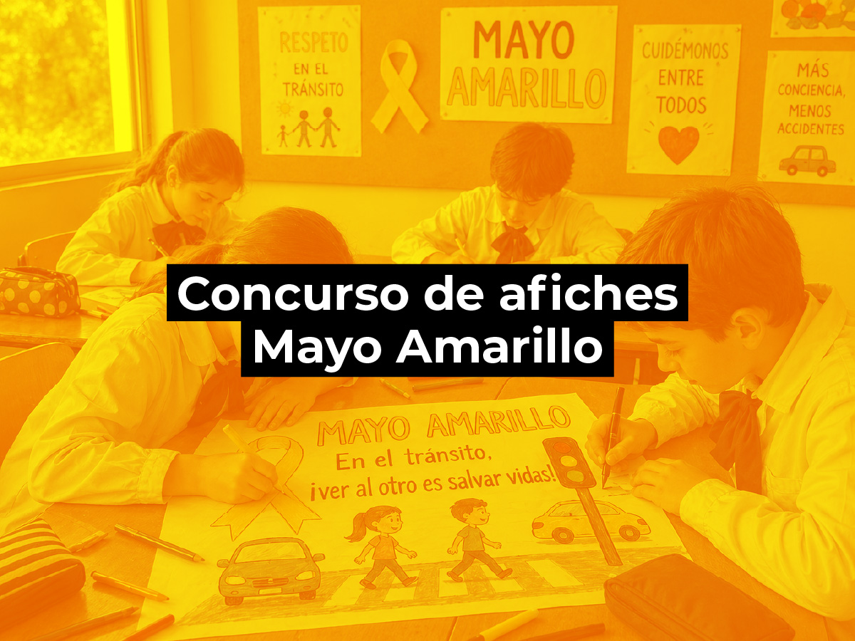 SIET lanza un concurso de afiches por Mayo Amarillo para escuelas e instituciones escolares