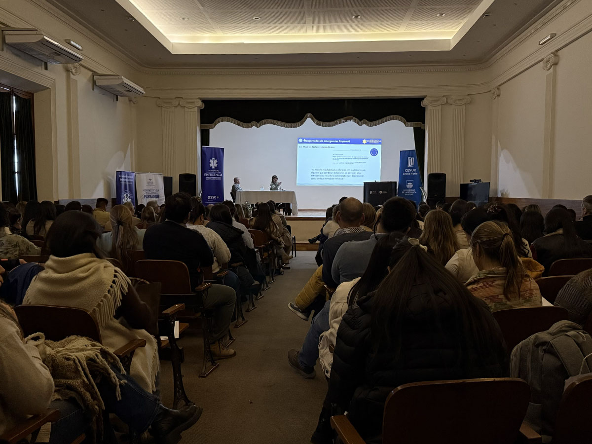 SIET presente en las 4tas Jornadas de Emergencia desarrolladas en Paysandú